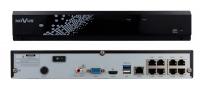 NVR-4408P8-H1/F видеорегистратор IP для систем видеонаблюдения 8-канальный H.264/H.265 